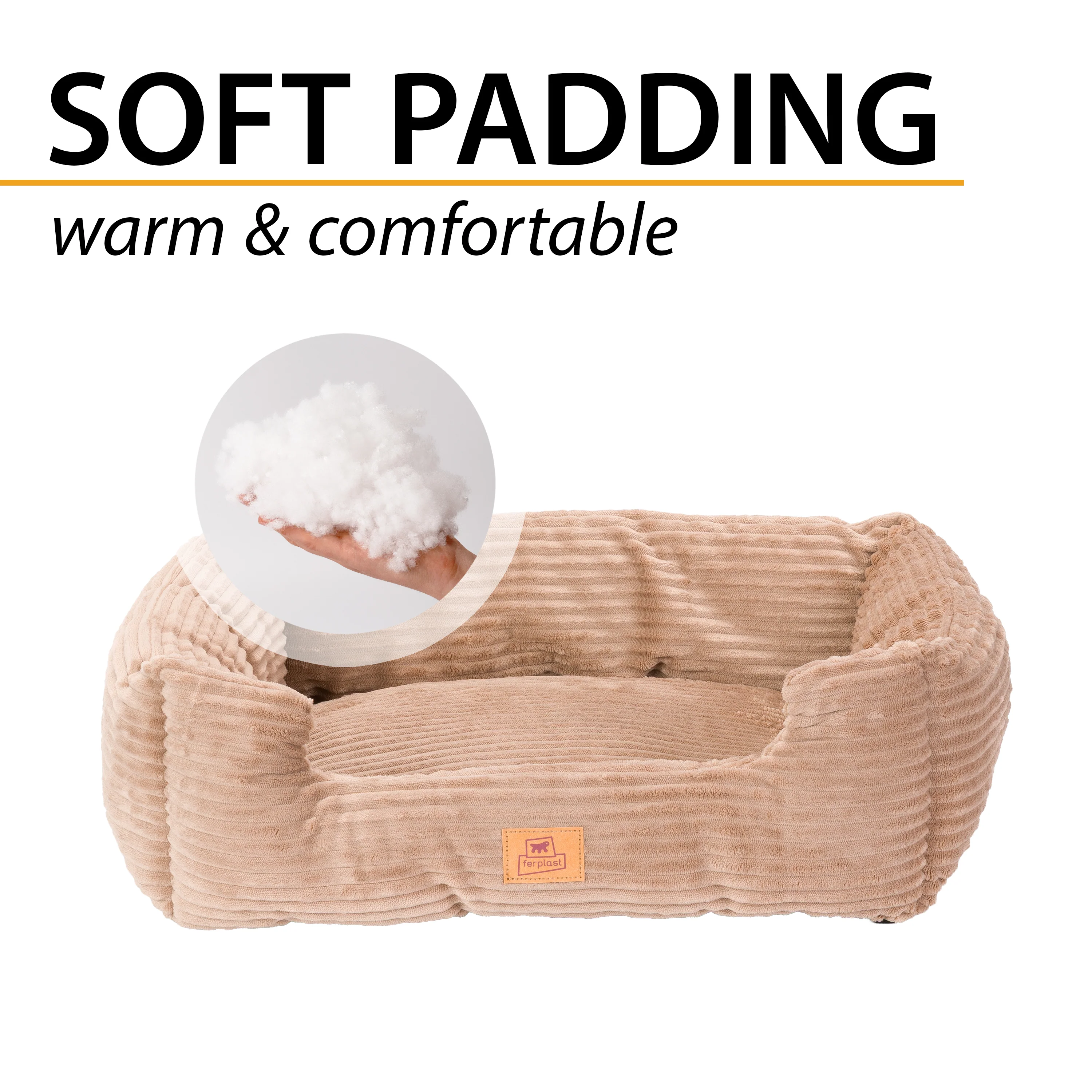 SWEETIE CORDUROY Soft bed for dogs and cats - Image 12